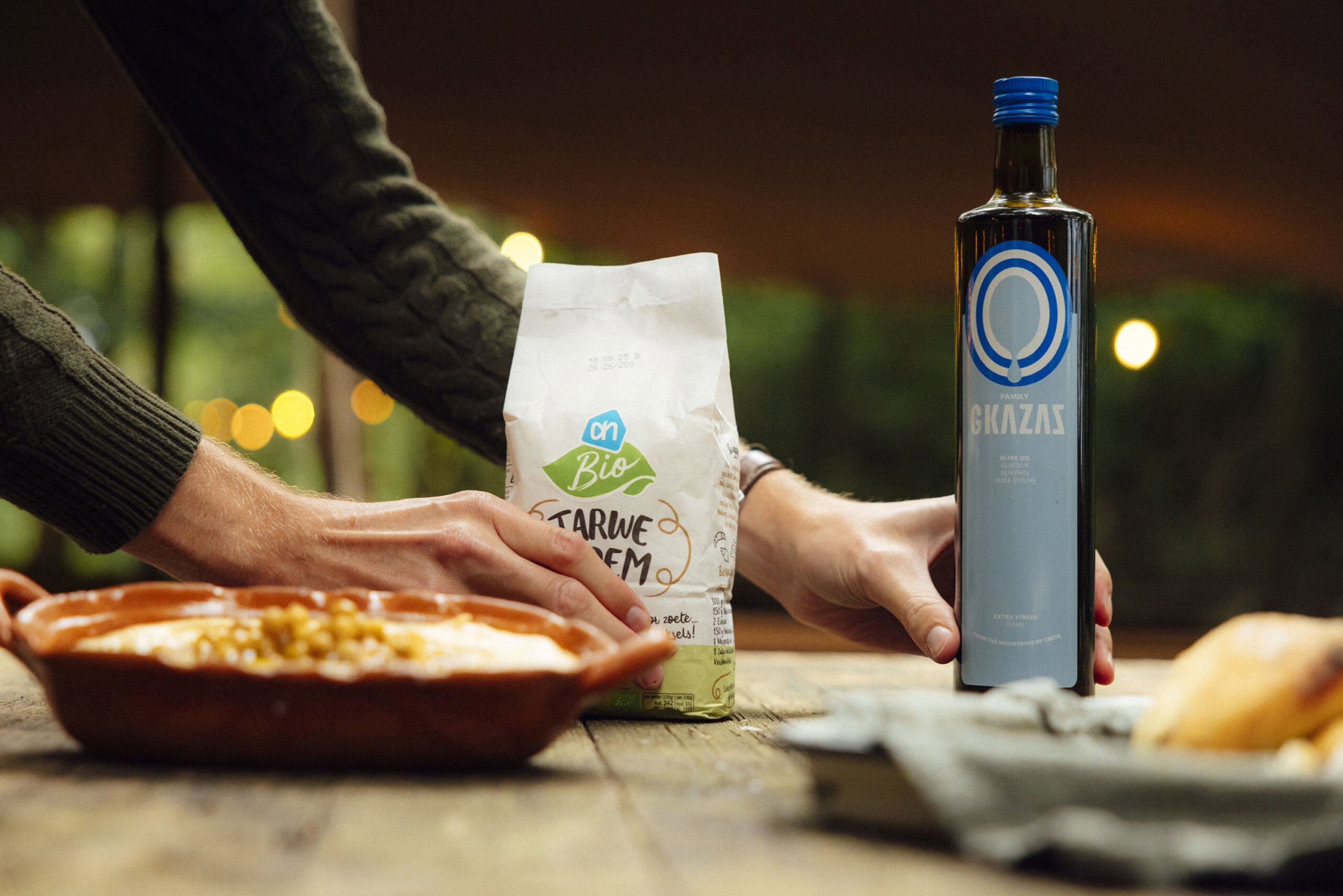 Gkazas Olijfolie versus andere supermarkt olijfoliën